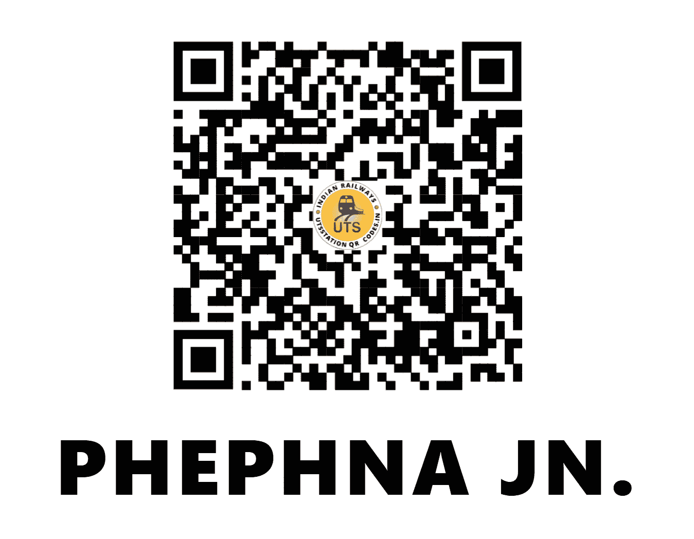 UTS QR Code for PHEPHNA JN. - PEP (NE - UTTAR PRADESH)